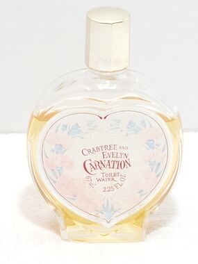 Vintage Crabtree & Evelyn Carnation Toilet Water 2.25 oz / 67ml Splash Women's